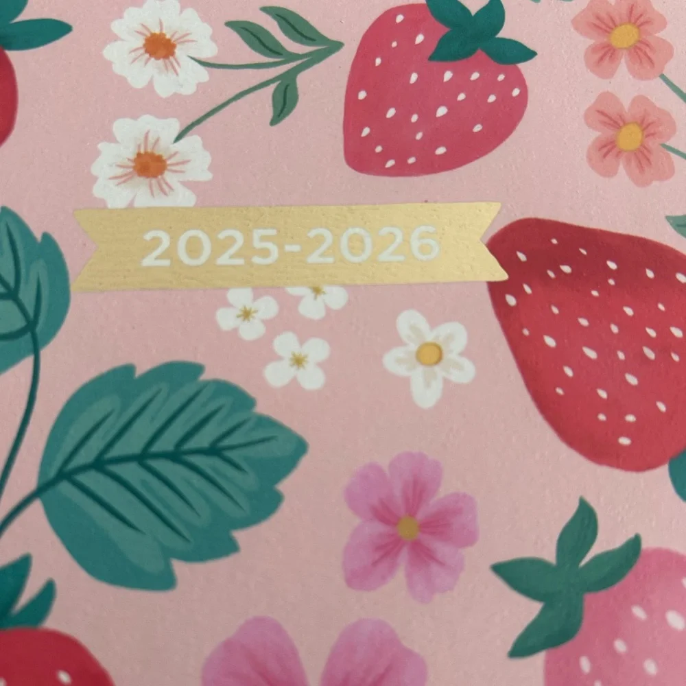 Pen Gear & Mint Green Colorful Bow Design Weekly Planner 2 pieces